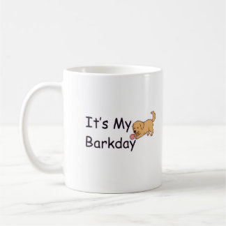 Lustiger Mein Barkday-Welpen-Becher Kaffeetasse