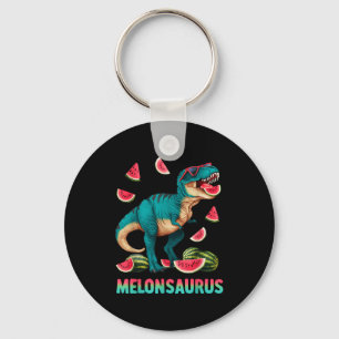 Lustiger Melonsaurus Wassermelone Dinosaurier T Re Schlüsselanhänger