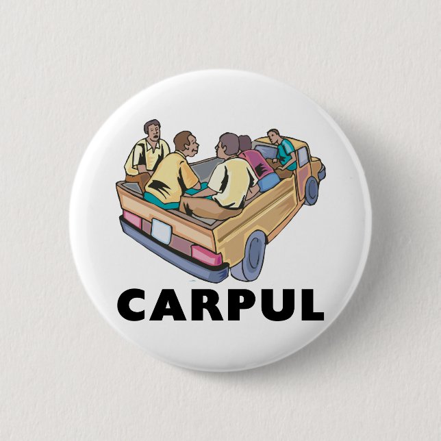 Lustiger Mexikaner Carpul Button (Vorderseite)