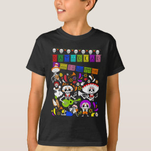 Lustiger mexikanischer Skelett - Dia De Los Muerto T-Shirt