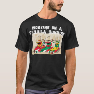 Lustiger mexikanischer Tequila-Sonnenaufgang T-Shirt