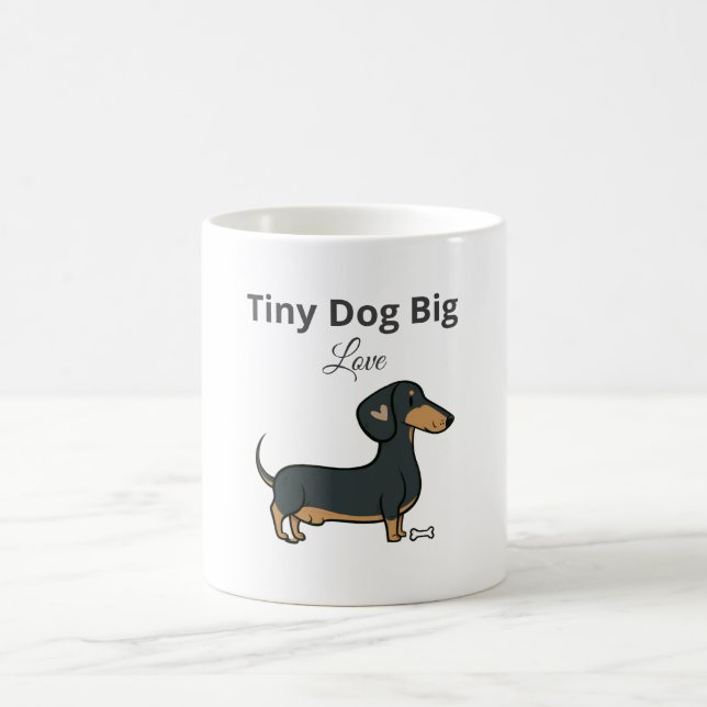 Lustiger Mini-Dackel-Mama-Mug-Geschenk Kaffeetasse (Mittel)