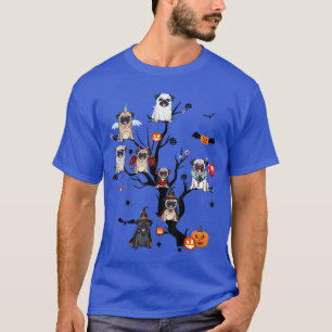 Lustiger Mops-Horrorfilm für Hunde, süßes Hallowee T-Shirt