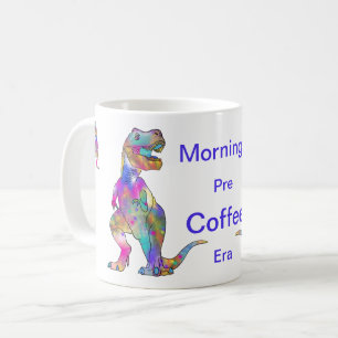 Lustiger Morgen Kaffee Psychedelischer T Rex Dinos Kaffeetasse