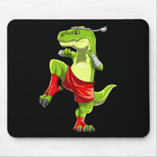 Lustiger Muay Thai T-Rex - Thai-Boxen  Mousepad