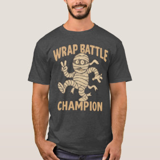 Lustiger Mumien-Wrap-Battle-Champion T-Shirt