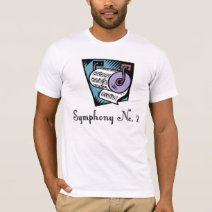 Lustiger Musik-Komponist-T - Shirt