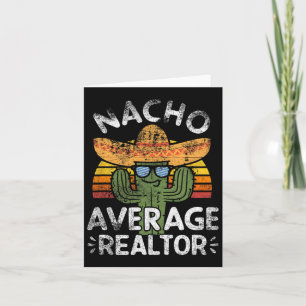 Lustiger Nacho Durchschnittlicher Makler Cinco De  Karte