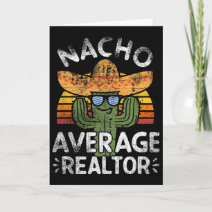 Lustiger Nacho-Durchschnittsmakler Cinco De Mayo M Karte