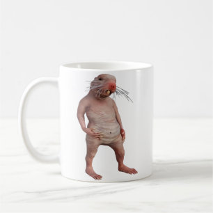 Lustiger nackter Maulwurf - Perfekt für Tier Kaffeetasse