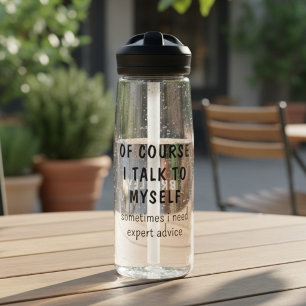 Lustiger Name für Sprüche, die ich natürlich zu mi Trinkflasche
