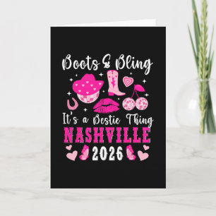 Lustiger Nashville-Besties-Ausflug 2026 Besties-Ur Karte