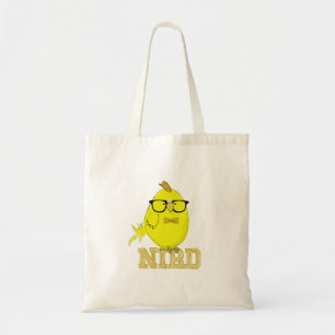 Lustiger Nerd-Vogel mit Brille Süße Vogel-Wortsp Tragetasche
