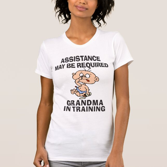 Lustiger neuer Großmutter-T - Shirt (Vorderseite)
