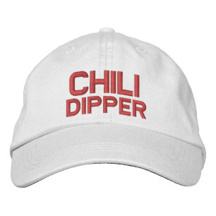 Lustiger Neuheits-Golf CHILI-SCHÖPFLÖFFEL Bestickte Baseballkappe