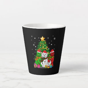 Lustiger Newfie Funny Newfoundland Dog Christmas Milchtasse