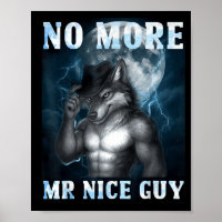 Lustiger Nicht mehr Herr Nice Guy Alpha Wolf Meme