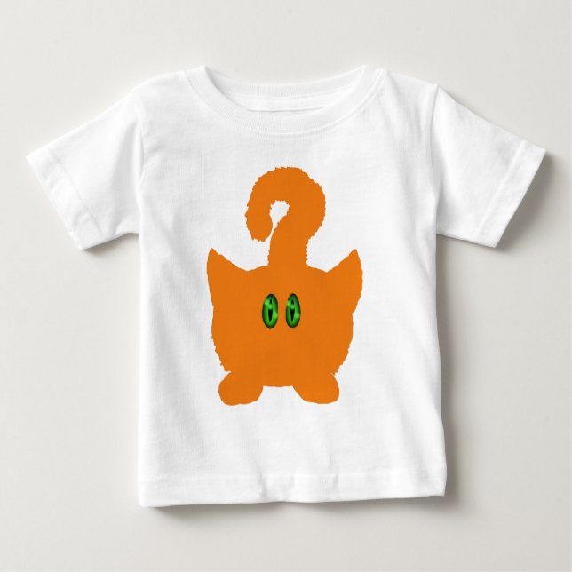 Lustiger niedlicher roter baby t-shirt (Vorderseite)