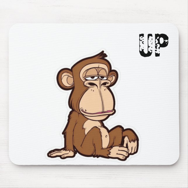 Lustiger Nigerianer Mousepad (Vorne)