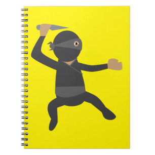 Lustiger Ninja Notizblock