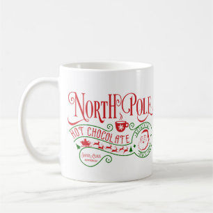 Lustiger Nordpol Heiße Schokolade Weihnachten Kaffeetasse