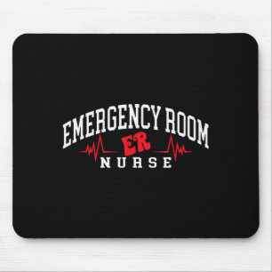 Lustiger Notfall Rettungsstelle Notaufnahme Kranke Mousepad