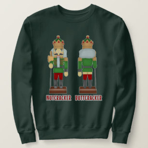 Lustiger Nussknacker-WeihnachtsSpaß-hässliche Sweatshirt
