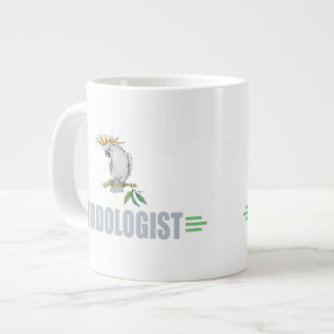Lustiger Nymphensittich Jumbo-Tasse