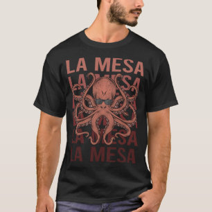 Lustiger Oktopus La Mesa T-Shirt