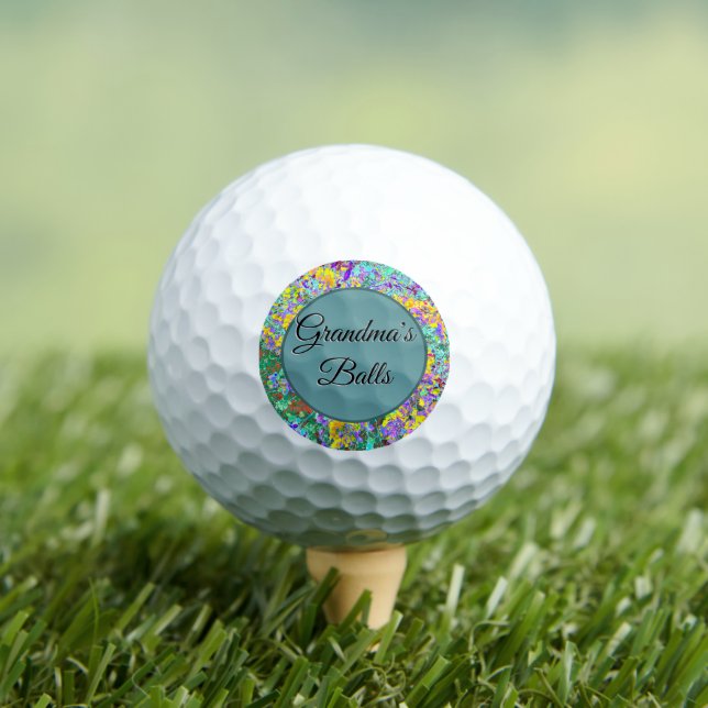 Lustiger Oma Golfball – „Omas Bälle“ (Insitu T-Shirt)