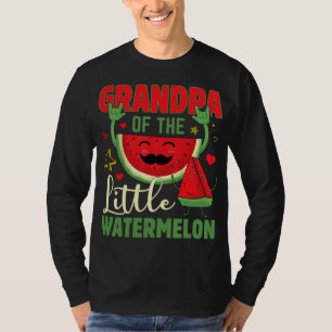 Lustiger Opa der kleinen Wassermelone Tropisch Fr T-Shirt
