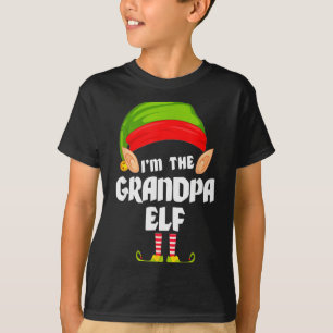 Lustiger Opa-Elf passendes Familien-Gruppen-Pj Wei T-Shirt