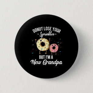 Lustiger Opa Schwangerschaft Enthüllung Meme Baby Button