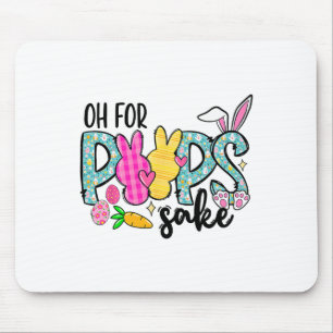 Lustiger Osterhase Druck Gles Frohe Ostern Wo Mousepad