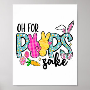 Lustiger Osterhase Druck Gles Frohe Ostern Wo Poster