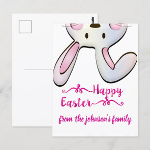 Lustiger Osterhase Postkarte