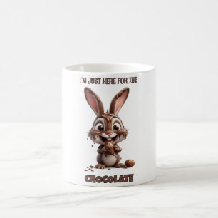Lustiger Osterhase – Süßes & Spielendes Osterdesig Kaffeetasse