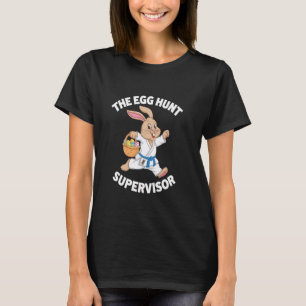 Lustiger Osterhasen-Eierjagd-Aufseher T-Shirt