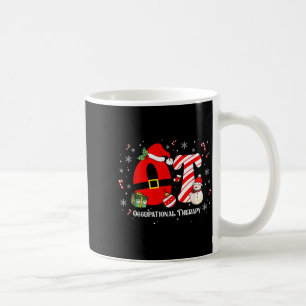 Lustiger Ot-Krankenschwester Ergotherapie Weihnach Kaffeetasse