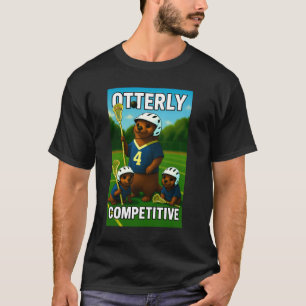 Lustiger Otterlich Wettbewerbsfähiger Süßer Otter  T-Shirt