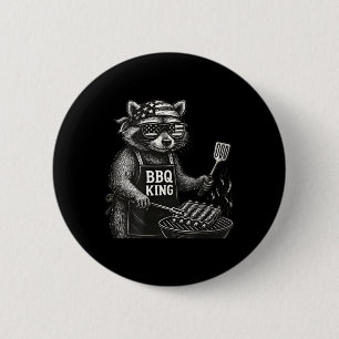 Lustiger Papa BBQ Grillen Barbecue Papa Opa BBQ Button