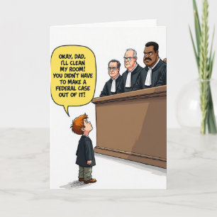 Lustiger Papa Bundesfall Karte