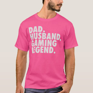 Lustiger Papa-Gamer-Weihnachtsgeschenke Ehemann T-Shirt