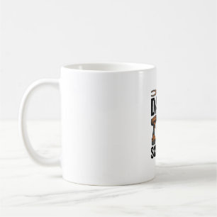 Lustiger Papa repariert es kaputtes Werkzeug Zitat Kaffeetasse