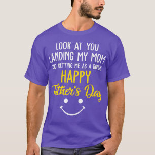 Lustiger Papa sieh dir zu, wie ich meine Mama beko T-Shirt