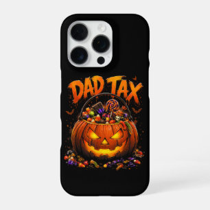 Lustiger Papa-Steuer Halloween-Kürbis iPhone 16 Pro Hülle