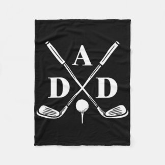 Lustiger Par Tee Dad Golf Passende Golf Zitat Teil Fleecedecke