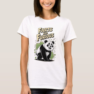 Lustiger Parodie-Film auf einem Schwarzen T-Shirt