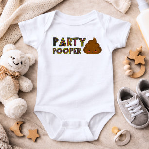 Lustiger Partyspoiler Baby Strampler
