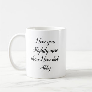 Lustiger personalisierter Muttertag Kaffeetasse